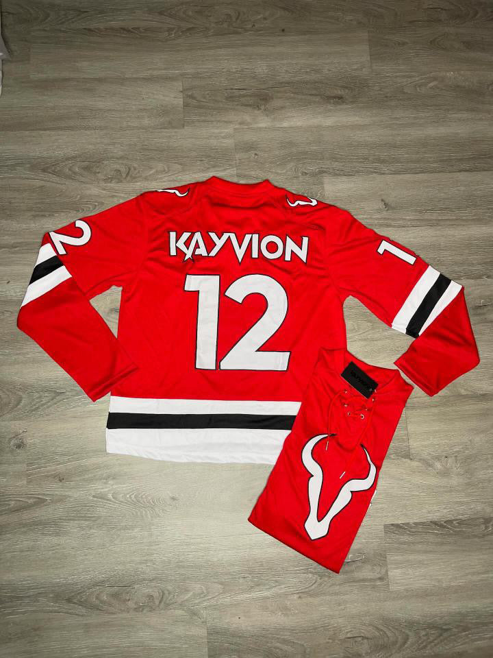 KAYVION™ Red Hockey Jersey