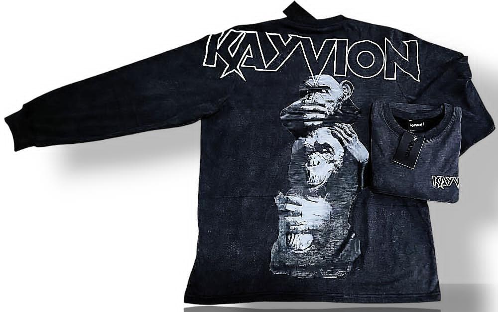 KAYVION™ Wise Monkey Graphic Tee