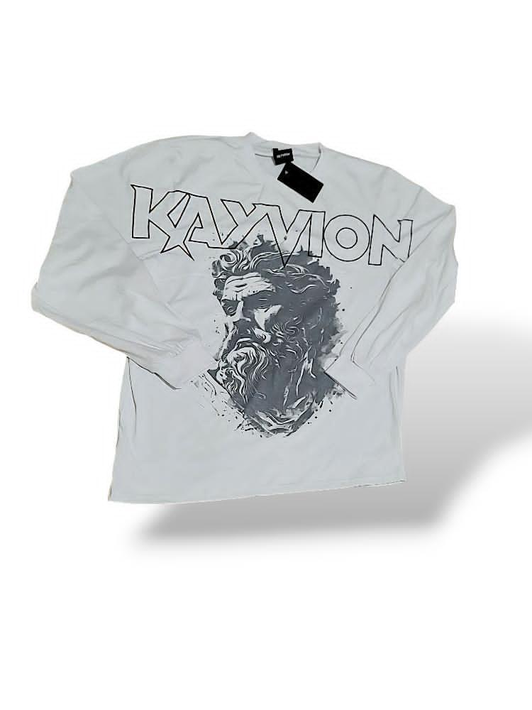 KAYVION™ Zeus Graphic Tee ( White )