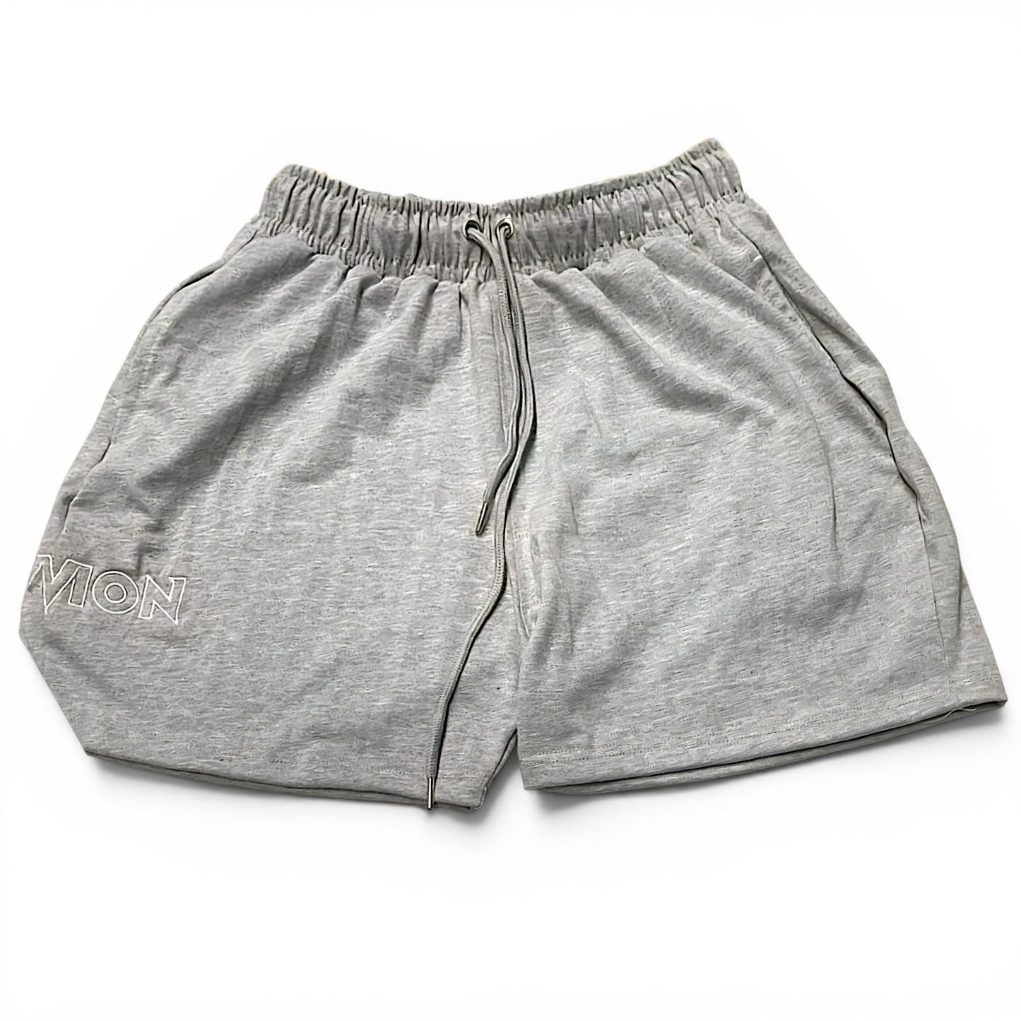 CALM GREY KAYVION SWEAT SHORTS