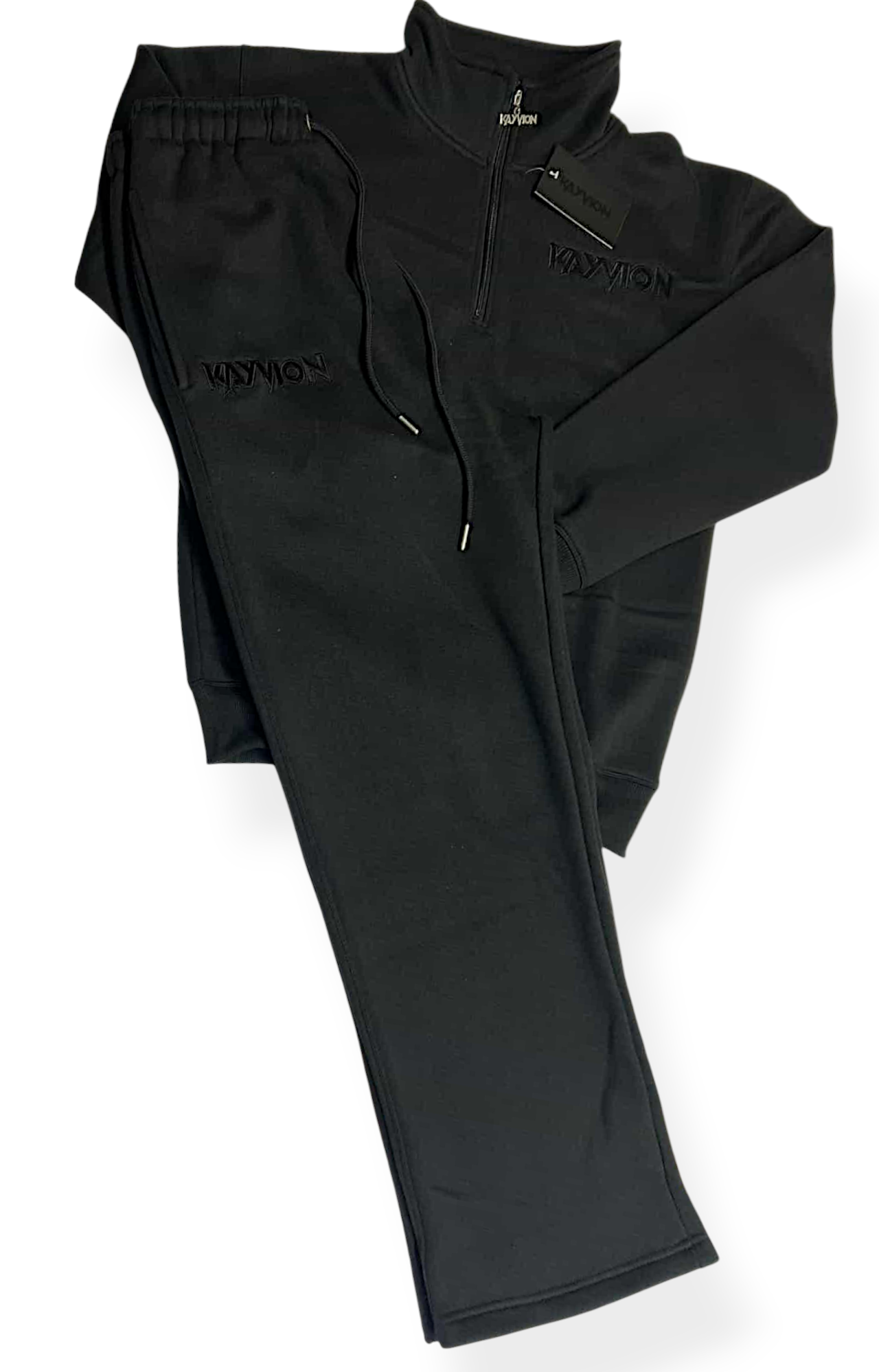 Quarter zip over "techs" set