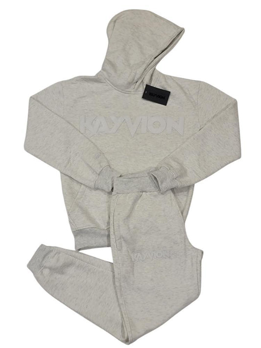 KAYVION™ Gray Winter 2025 Sweatsuit Set