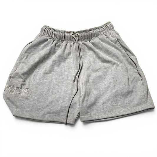 CALM GREY KAYVION SWEAT SHORTS