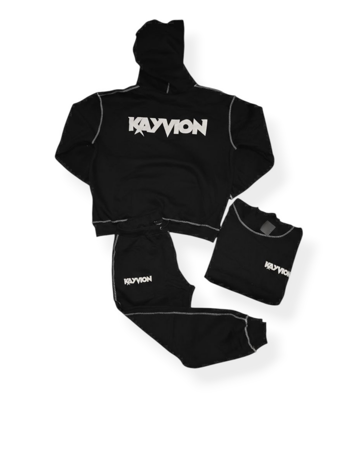 Reverse stitched KAYVION SWEAT SUIT