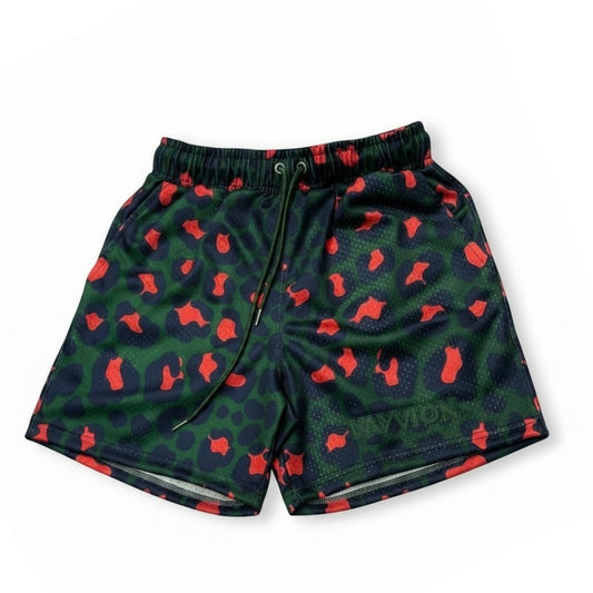 LEOPARD KAYVION SHORTS