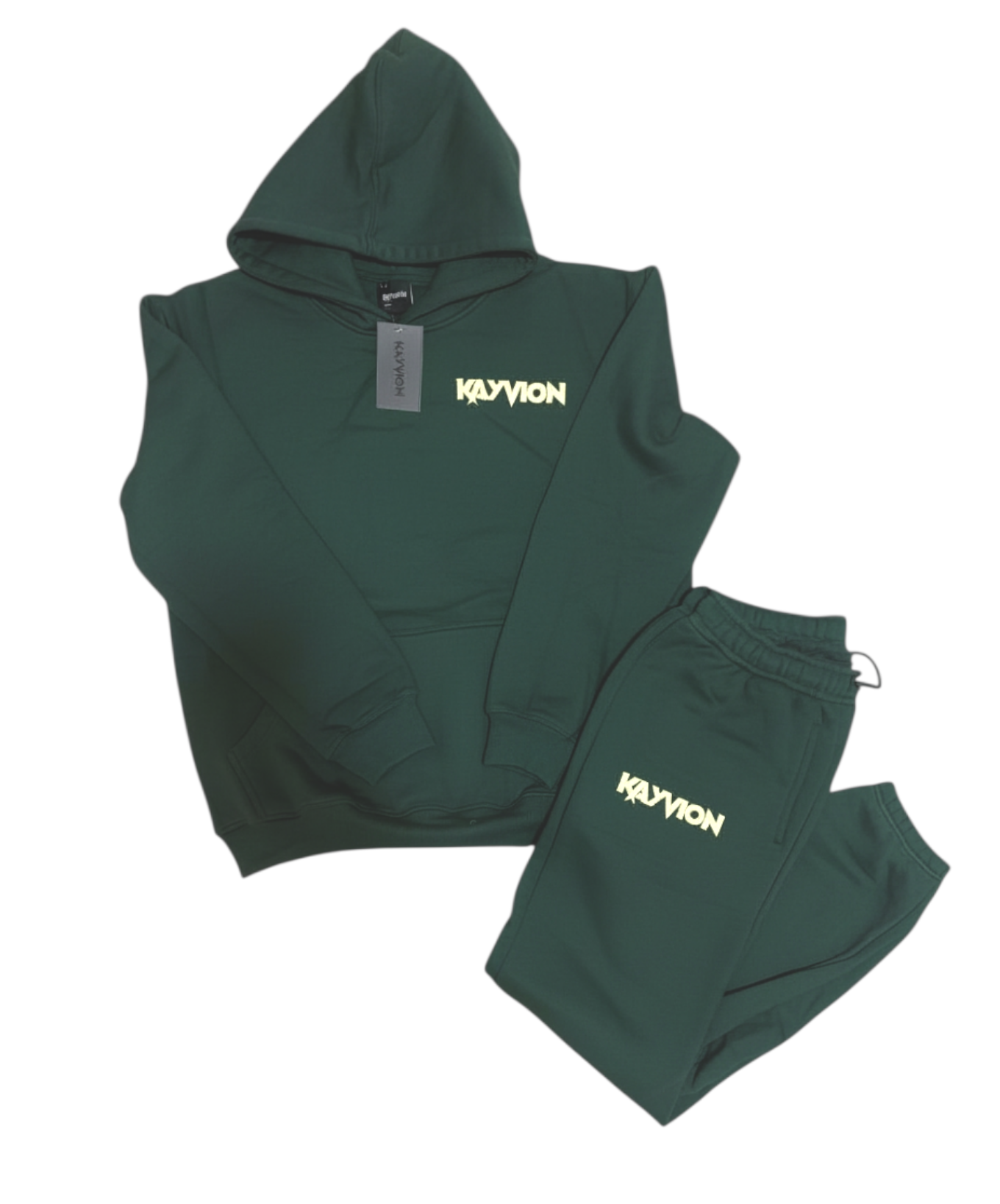 OG GREEN & CREAM KAYVION SET