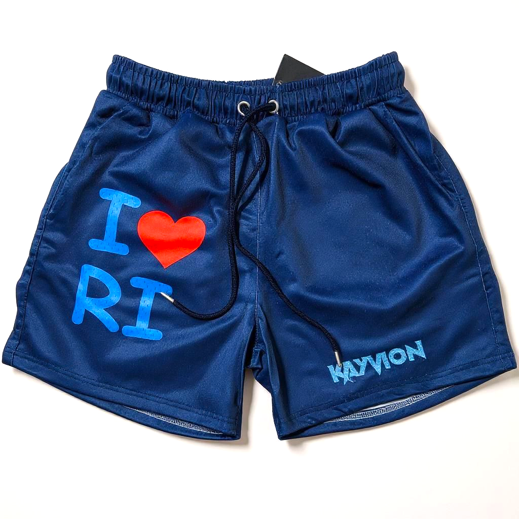 KAYVION  I ❤️ RI SHORTS