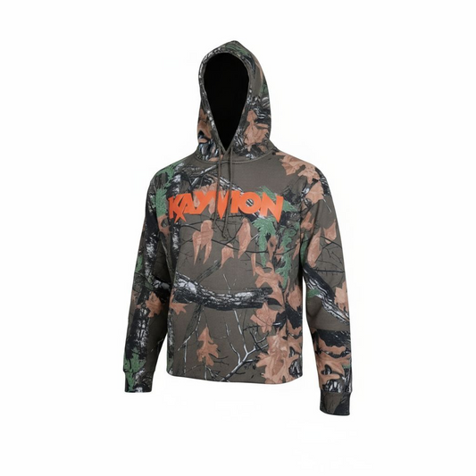 KAYVION CROPPED HOODIE (CAMO)