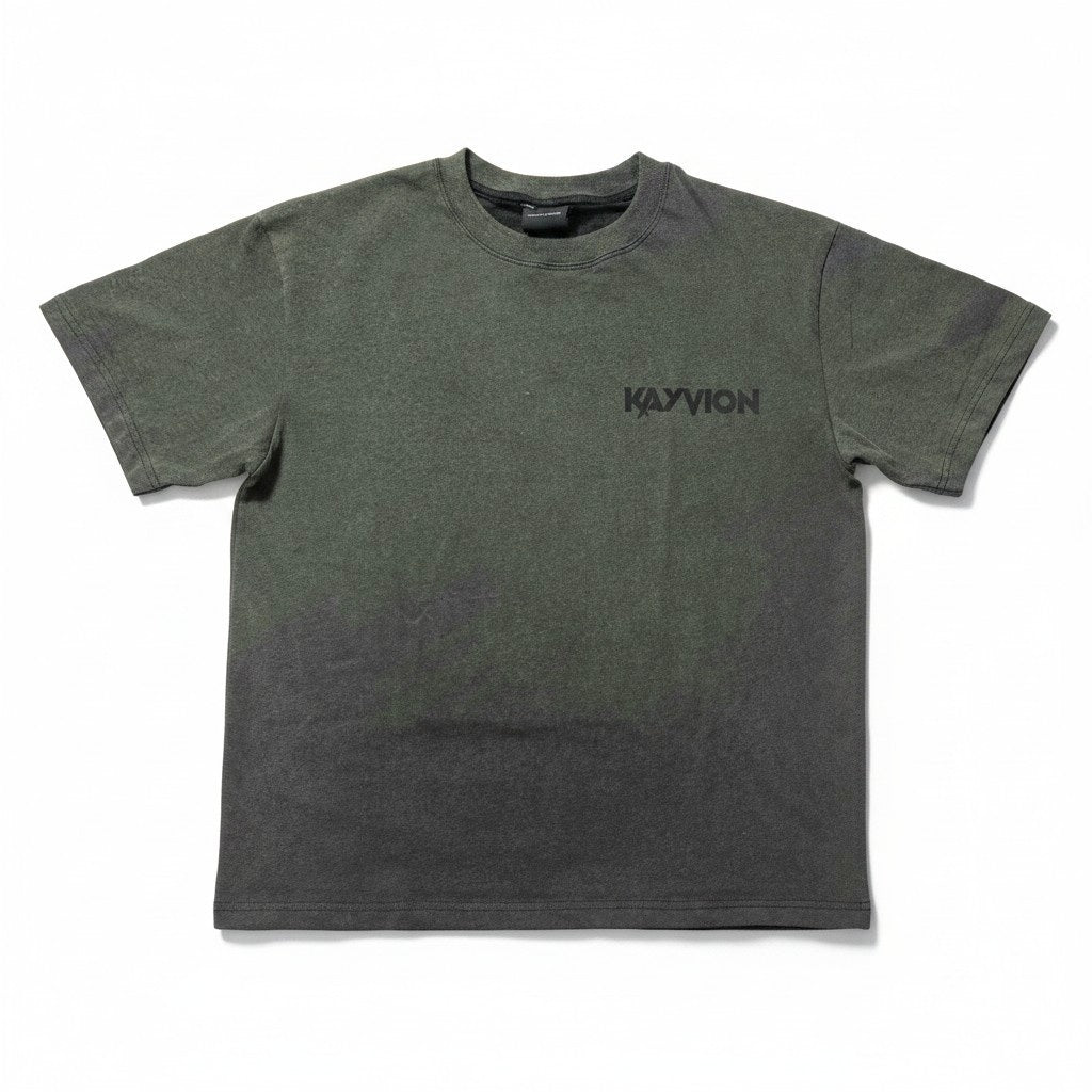 ACID WASH KAYVION TEE
